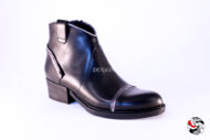 Stivaletto texano nero </br> D794 Scarpe donna