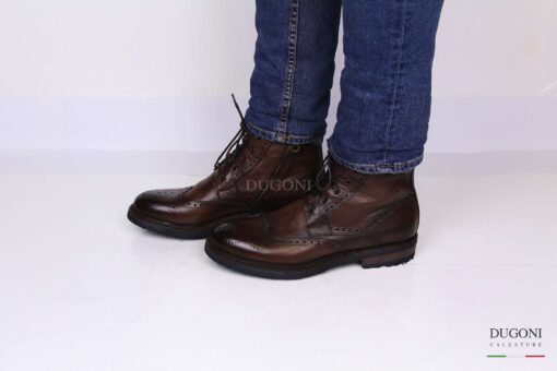 Anfibio marrone stile inglese _BRECOS </br> U295 Calzature uomo