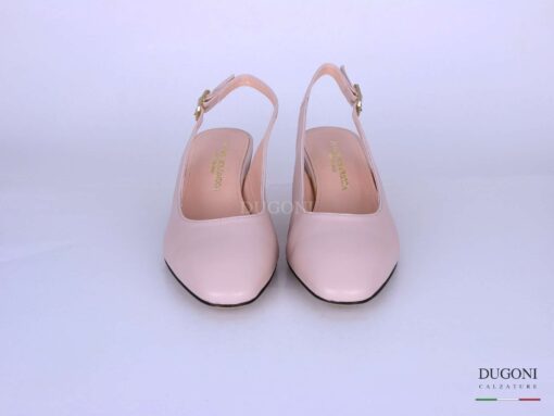 Slingback rosa cipria </br> D1253 Outlet